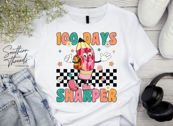 100 Days Sharper -T-shirt