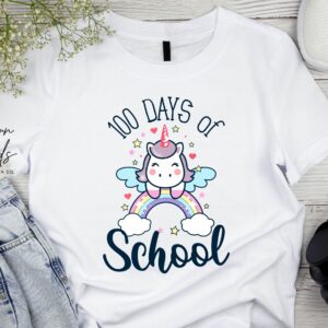 Kids 100th Day of School Unicorn